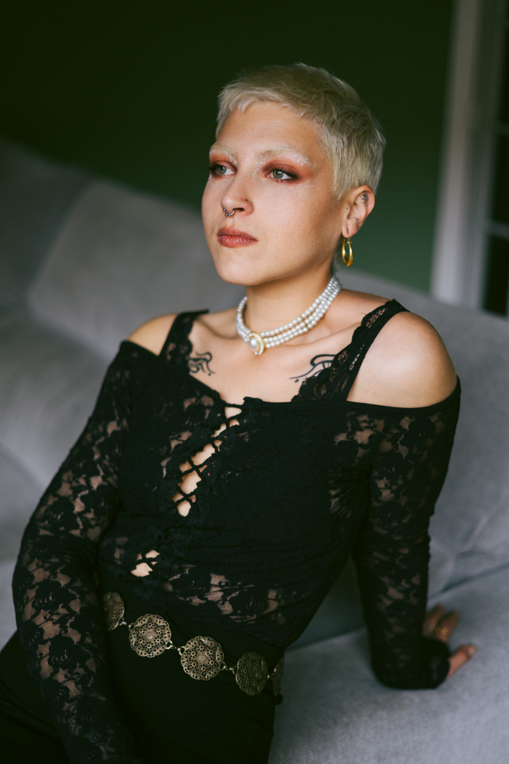 Photoshoot for a clothing brand