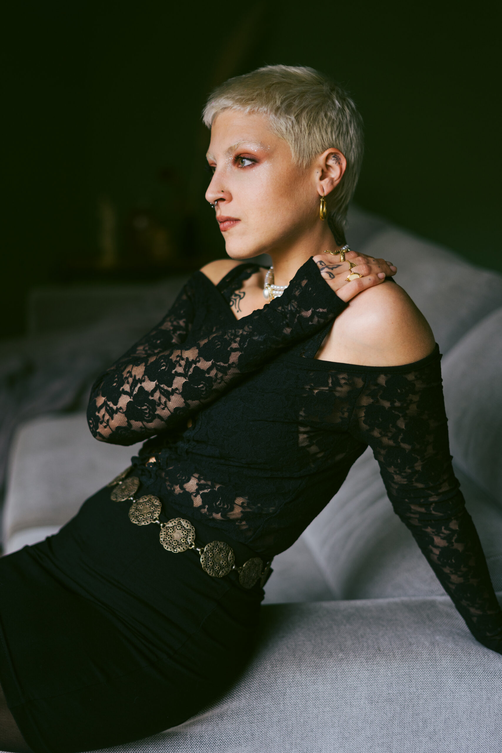 Photoshoot for a clothing brand