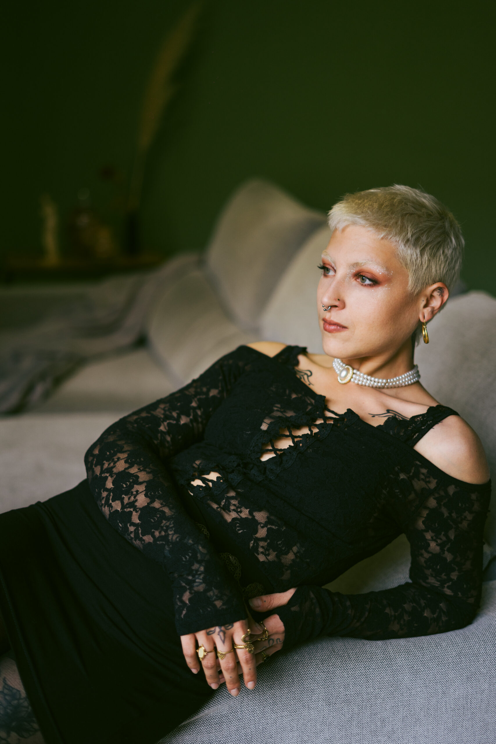 Photoshoot for a clothing brand