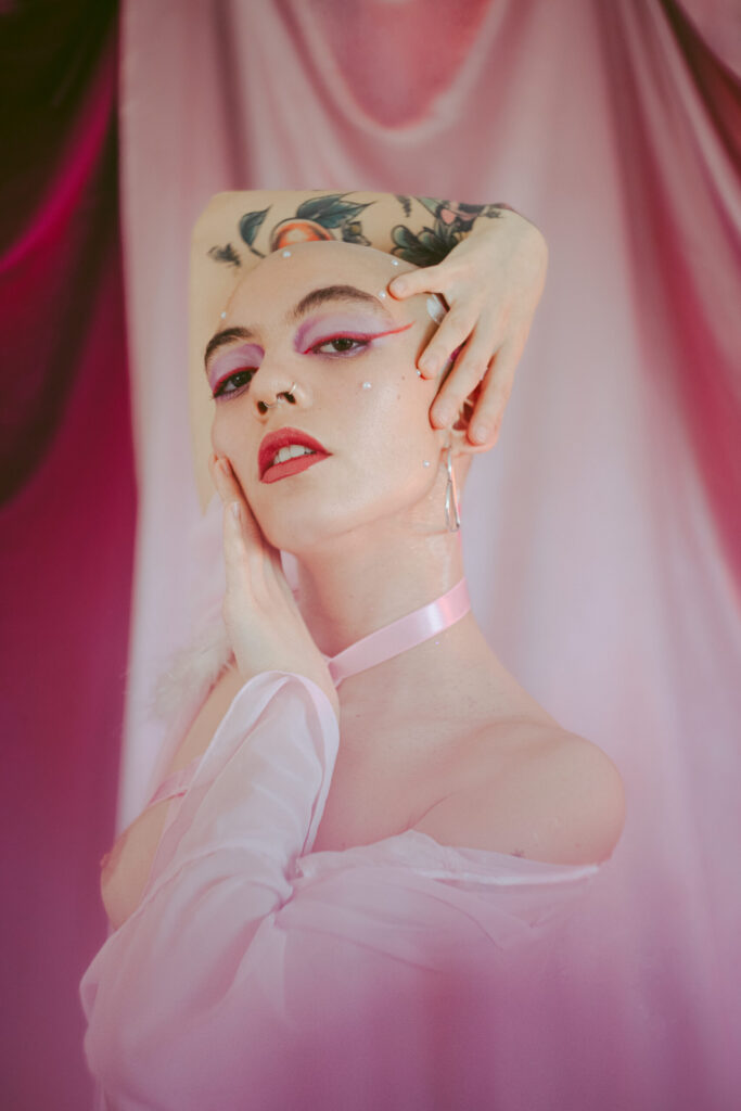 Sesión de fotos íntima en estudio