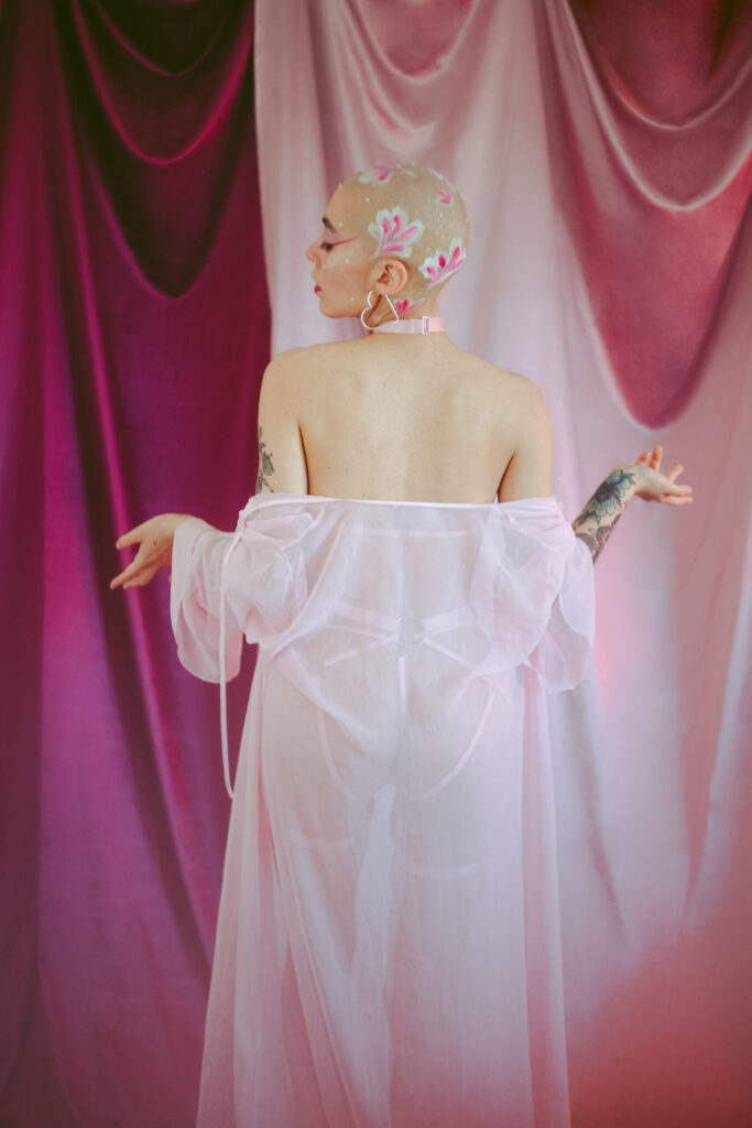 Sesión de fotos íntima en estudio