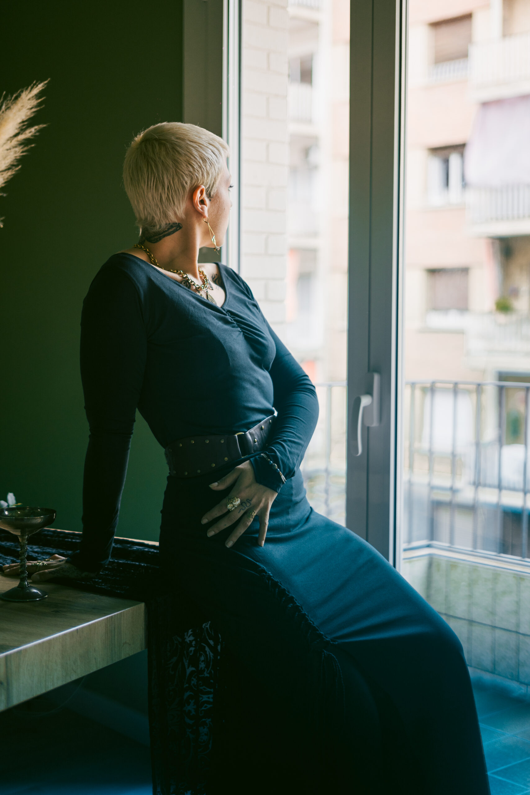 Photoshoot for a clothing brand