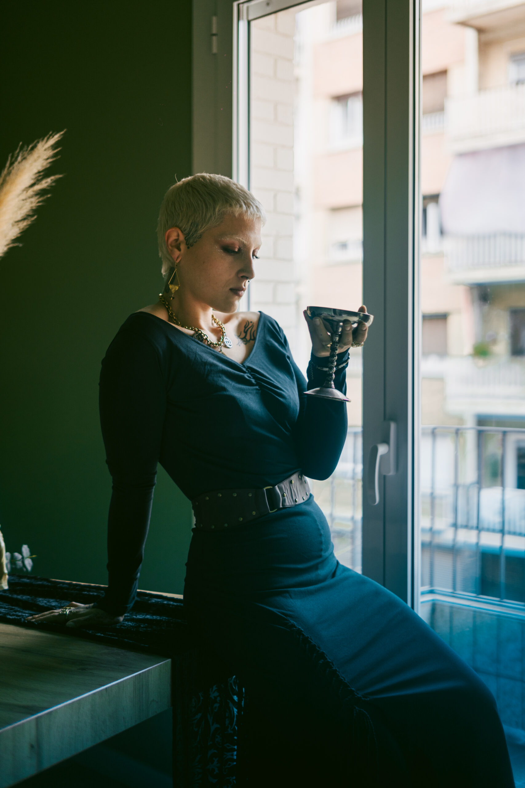 Photoshoot for a clothing brand