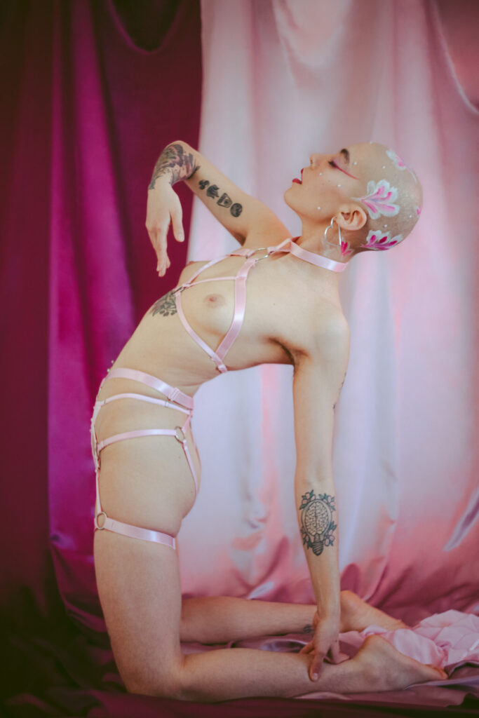 Sesión de fotos íntima en estudio