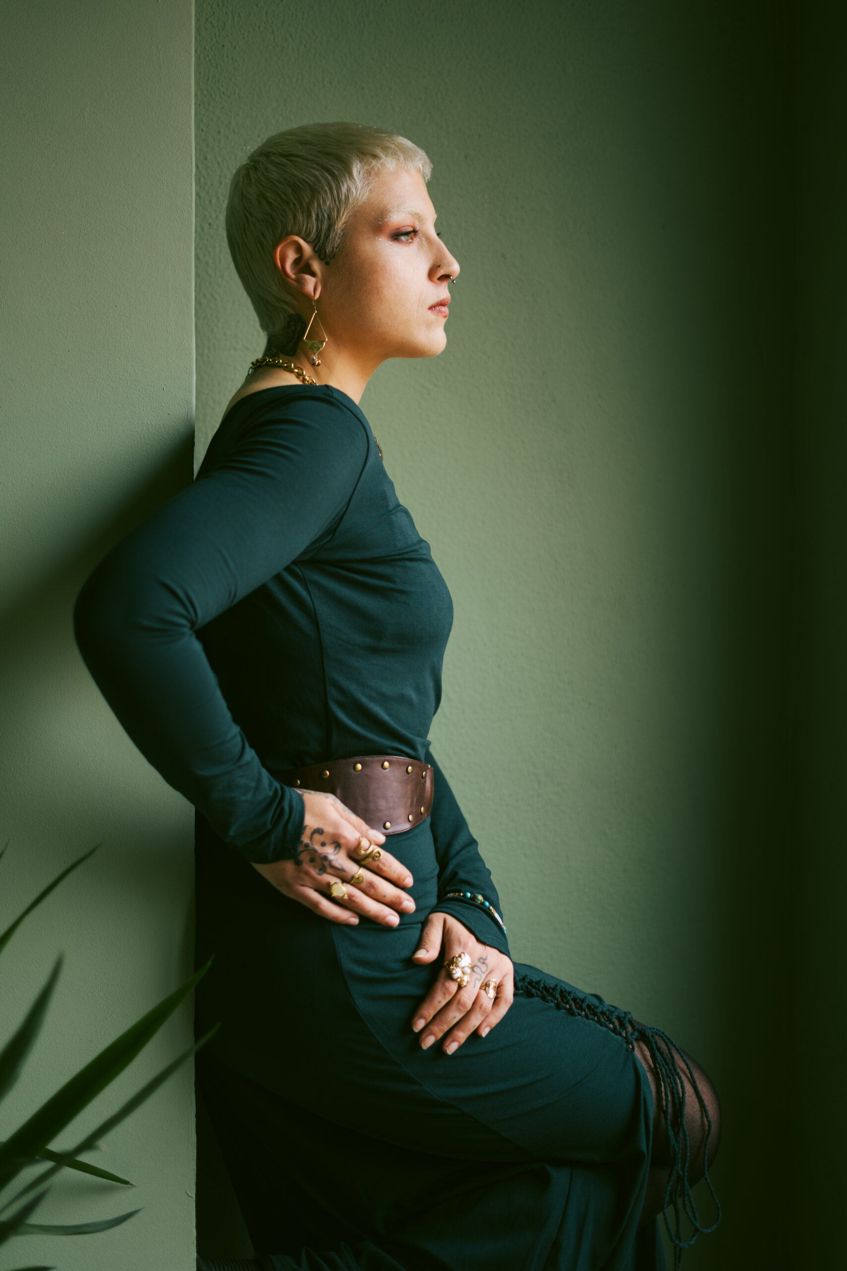 Photoshoot for a clothing brand