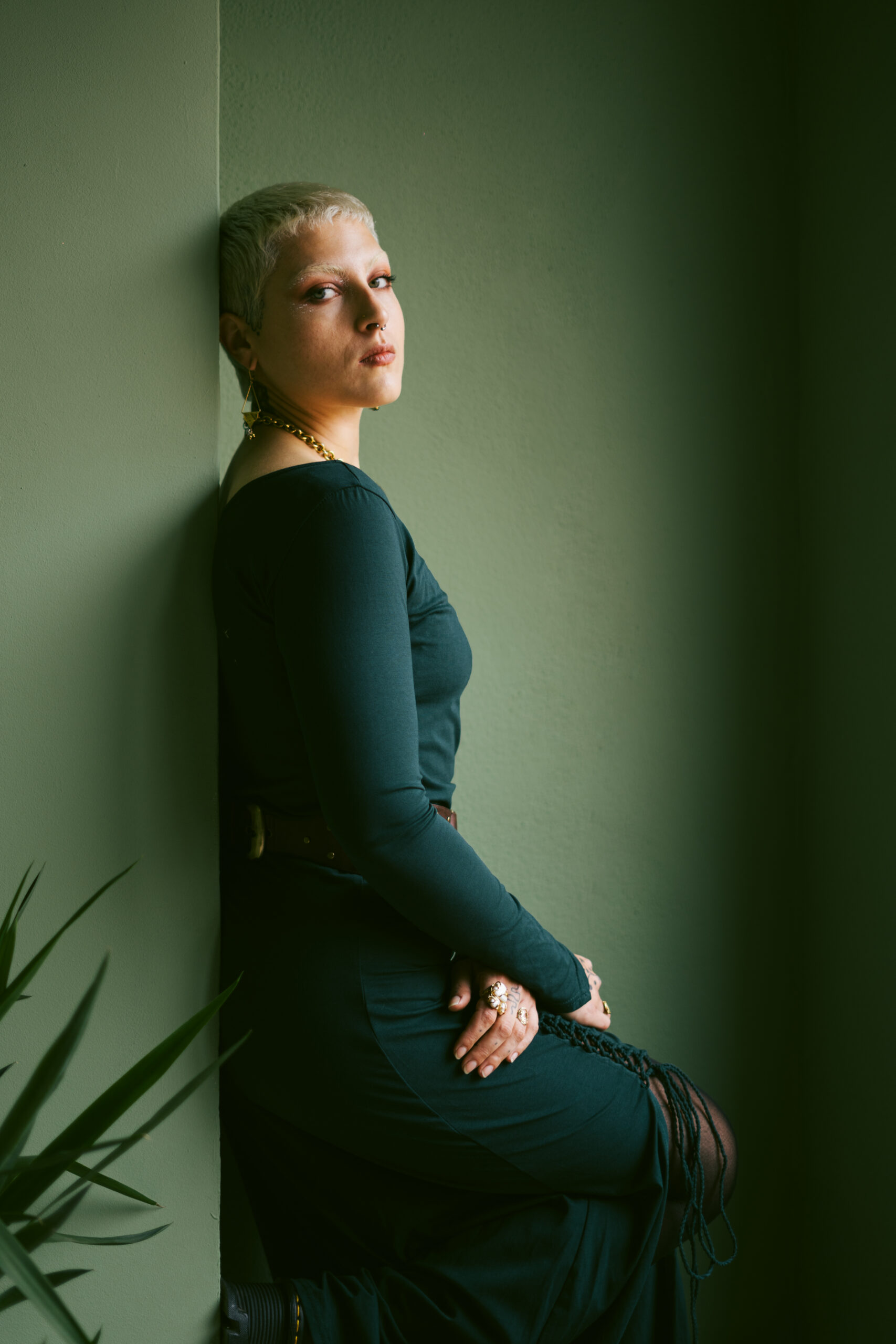 Photoshoot for a clothing brand