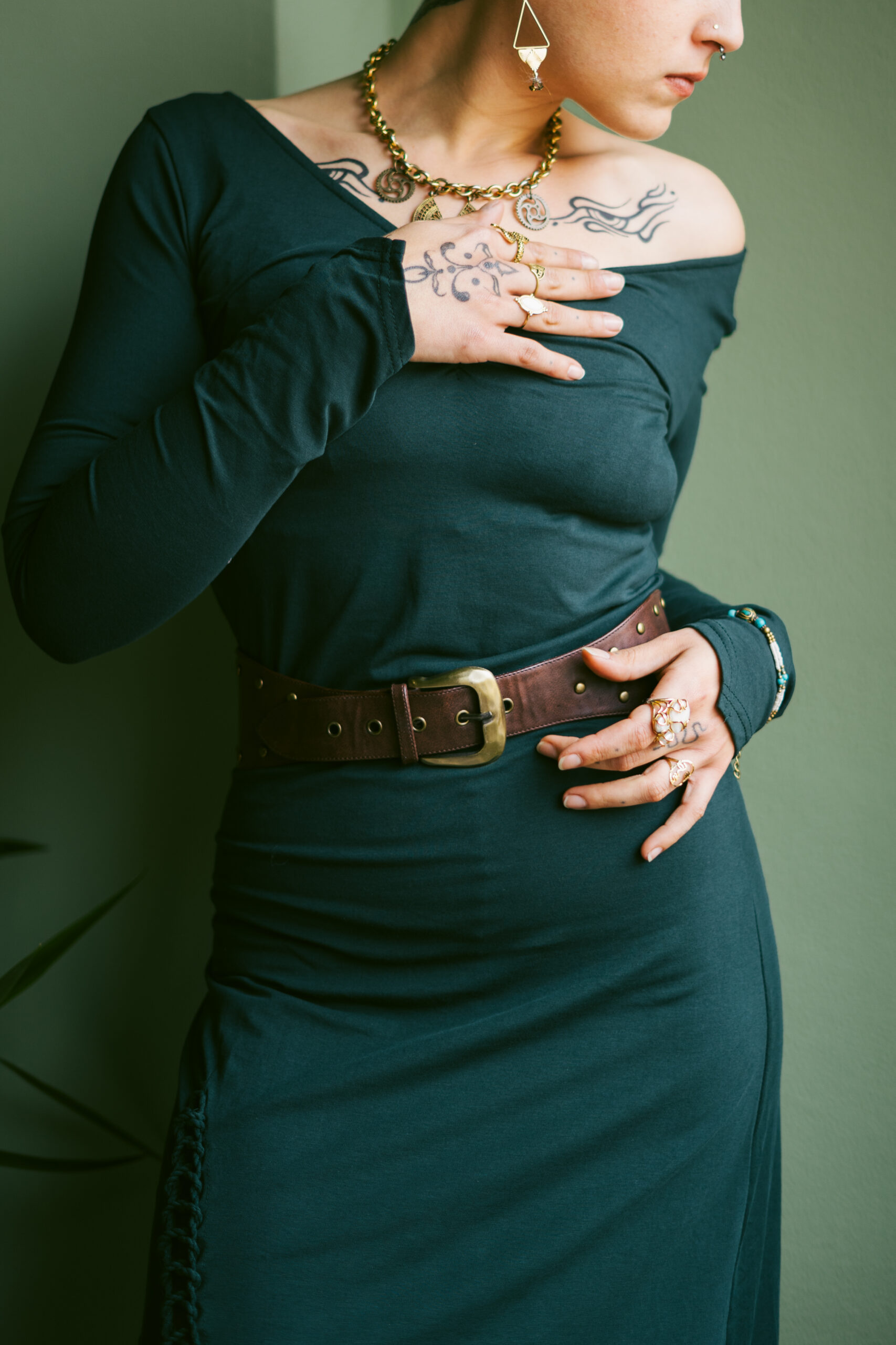 Photoshoot for a clothing brand