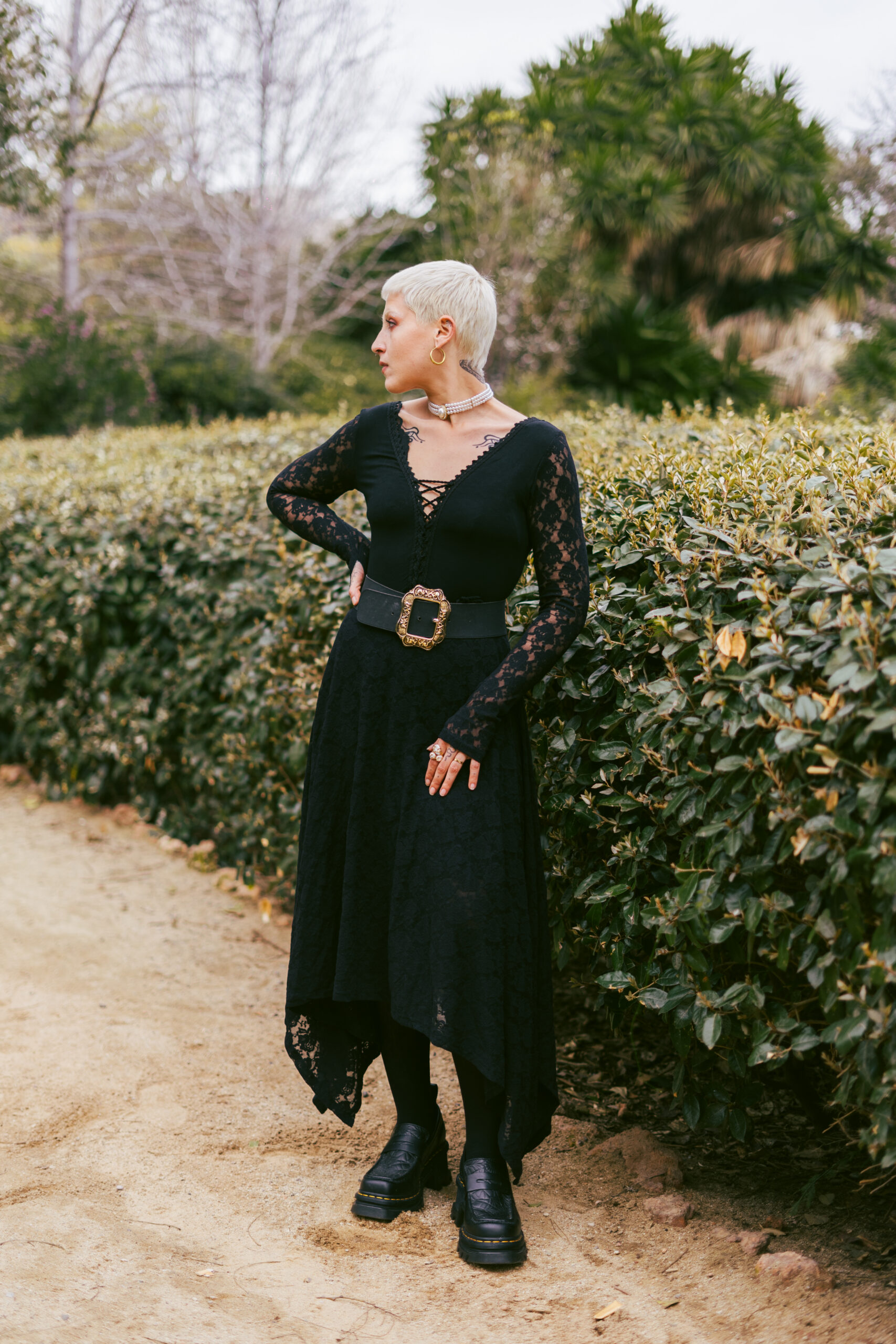 Photoshoot for a clothing brand