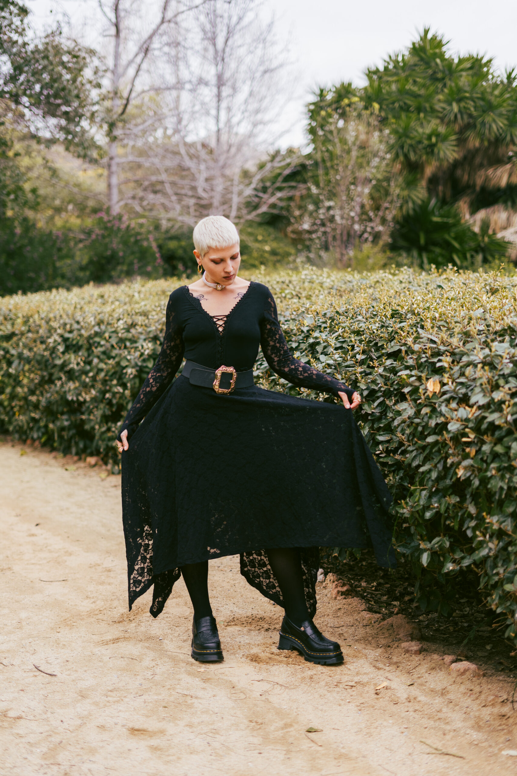 Photoshoot for a clothing brand