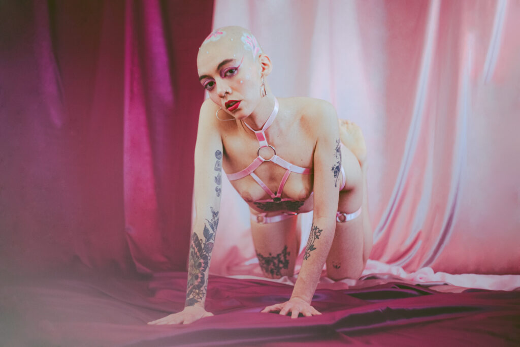 Sesión de fotos íntima en estudio