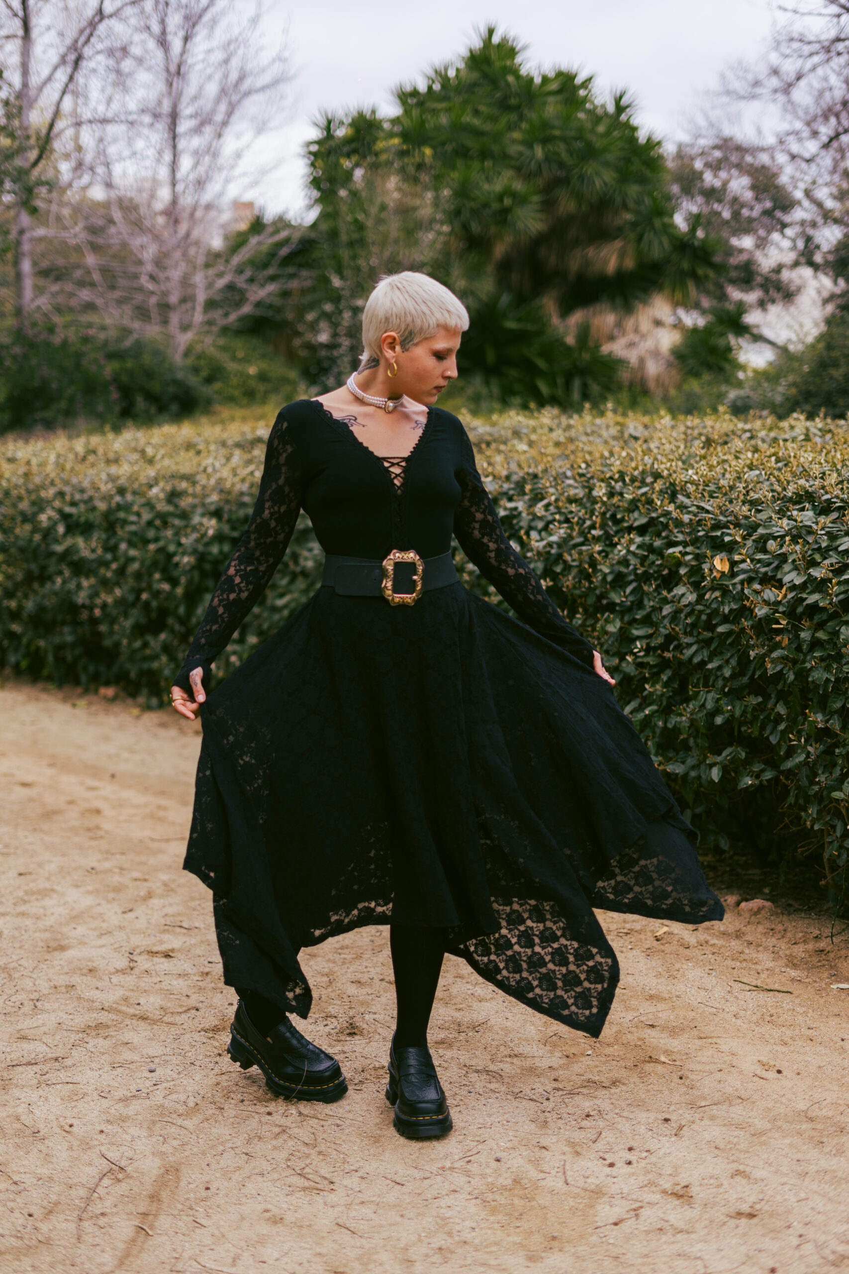 Photoshoot for a clothing brand