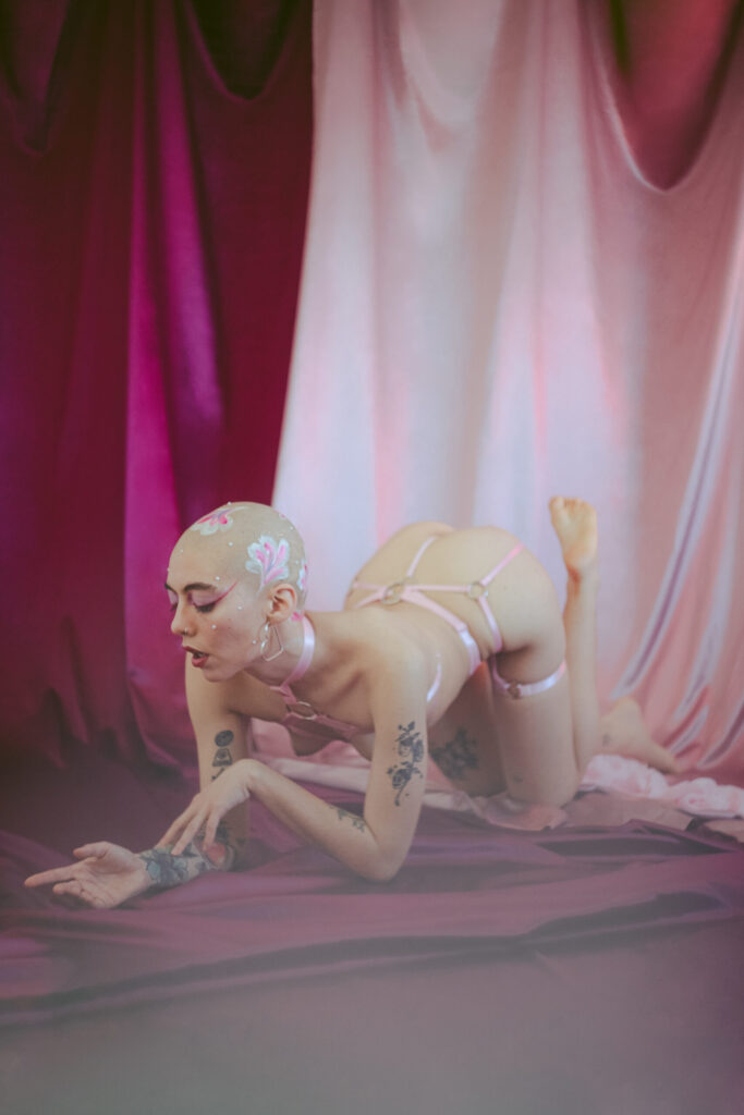 Sesión de fotos íntima en estudio