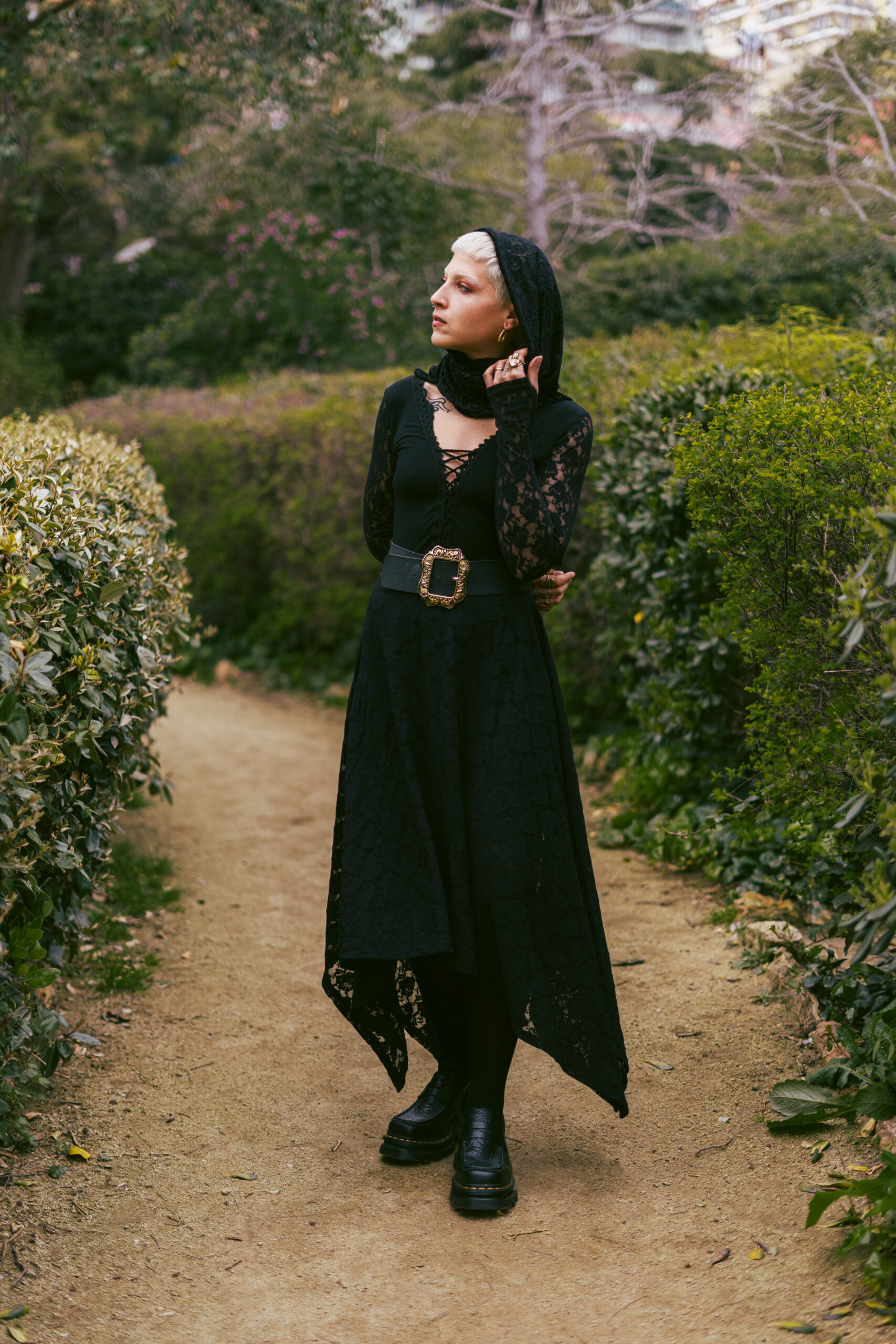 Photoshoot for a clothing brand