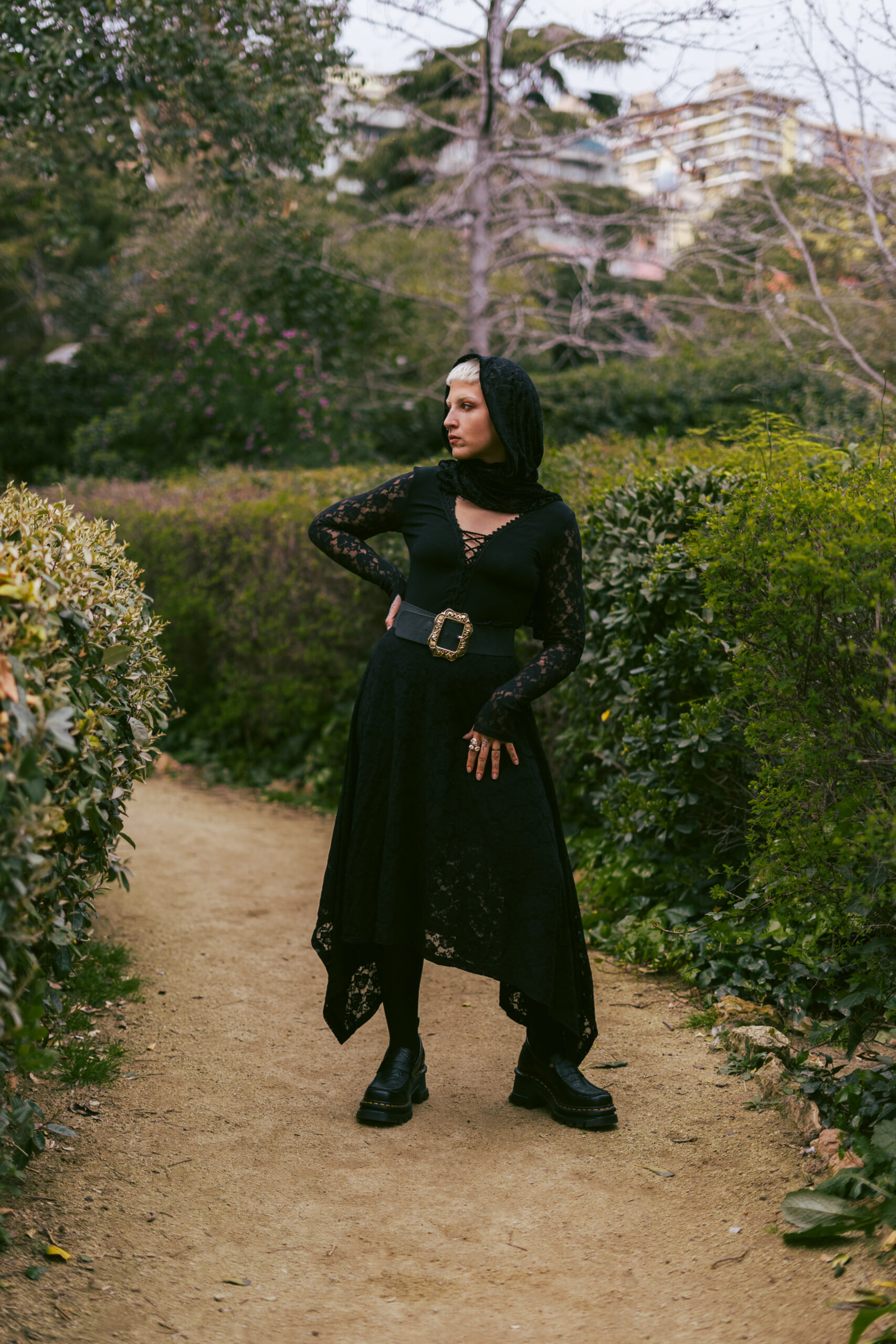 Photoshoot for a clothing brand