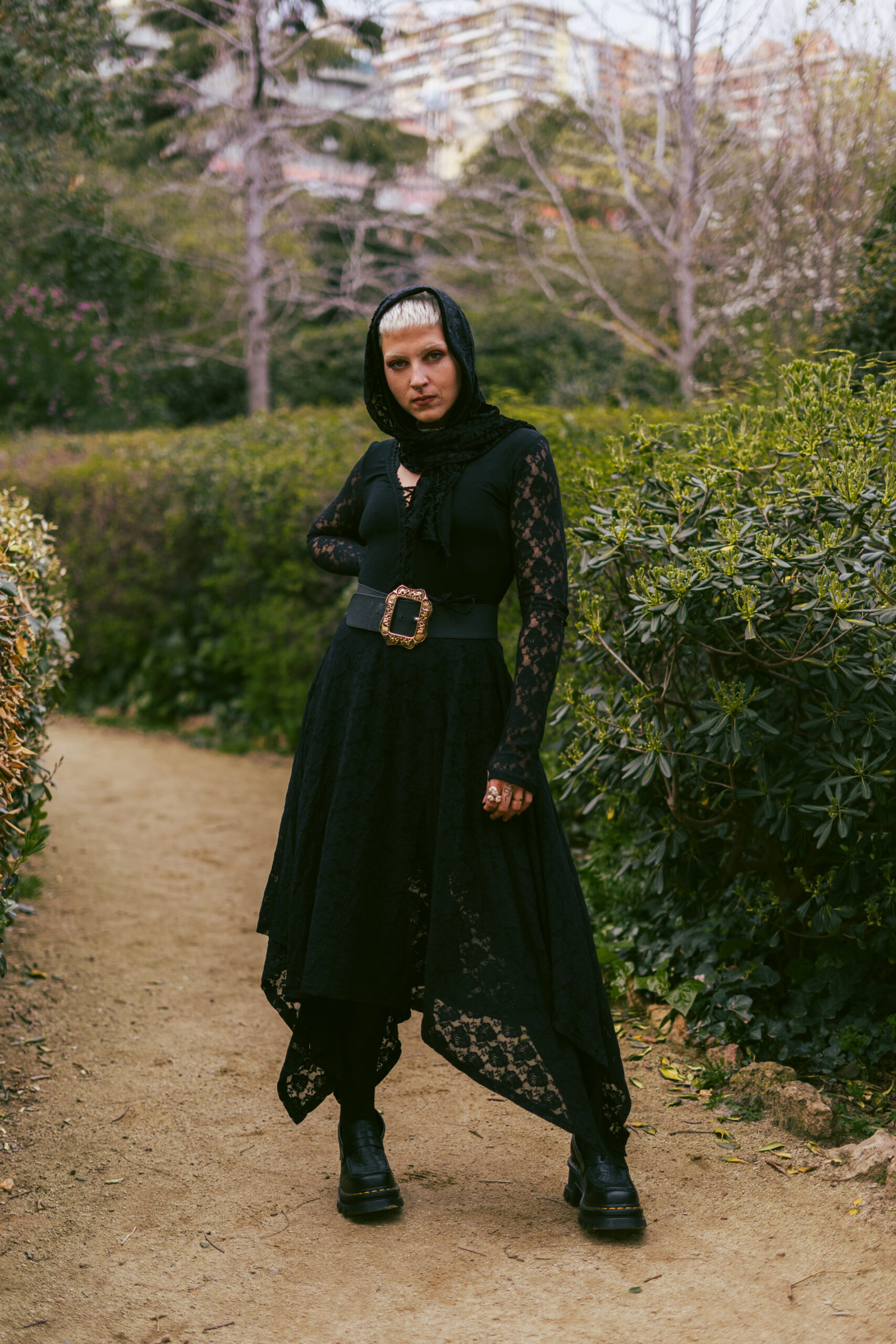 Photoshoot for a clothing brand