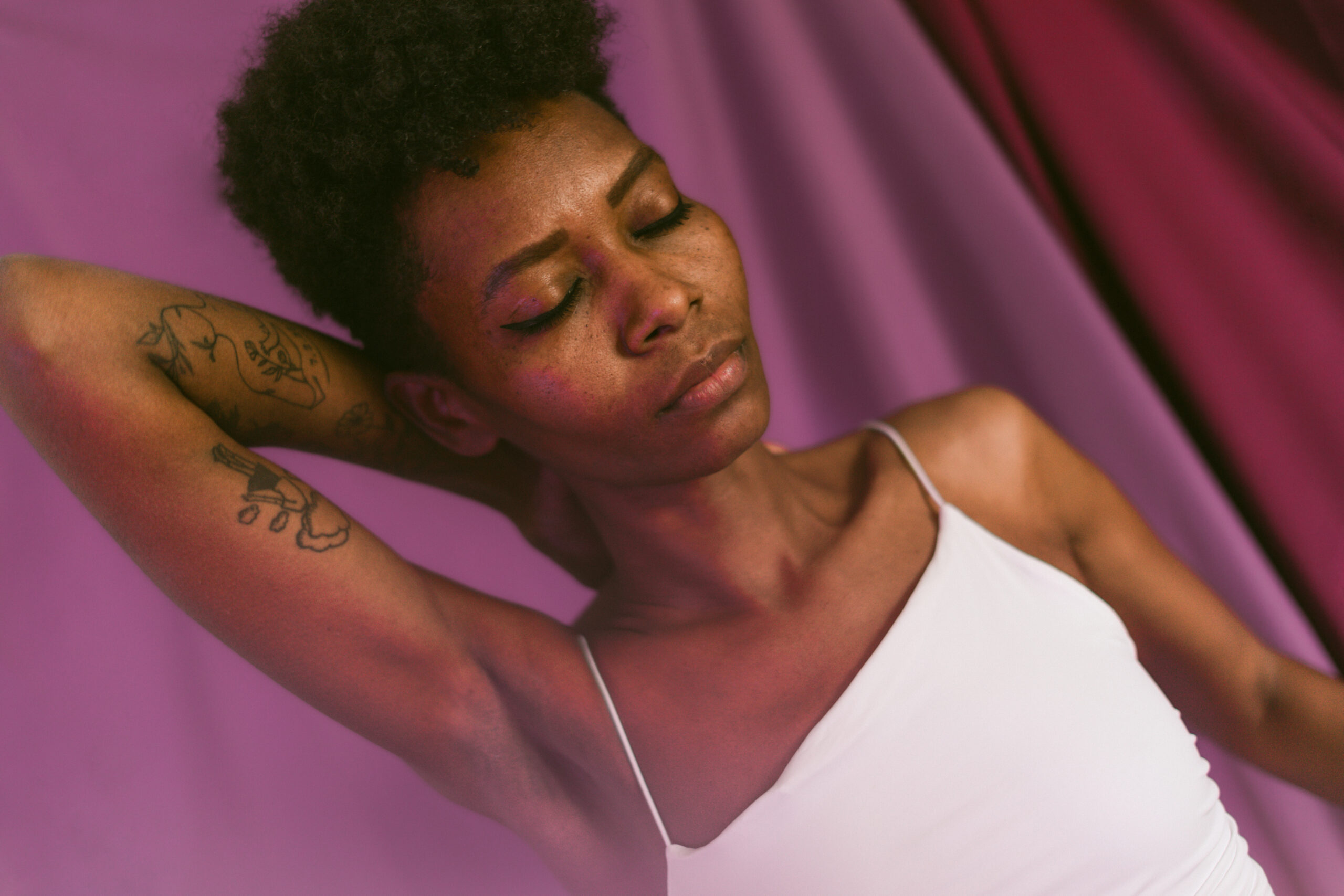 Intimate studio session