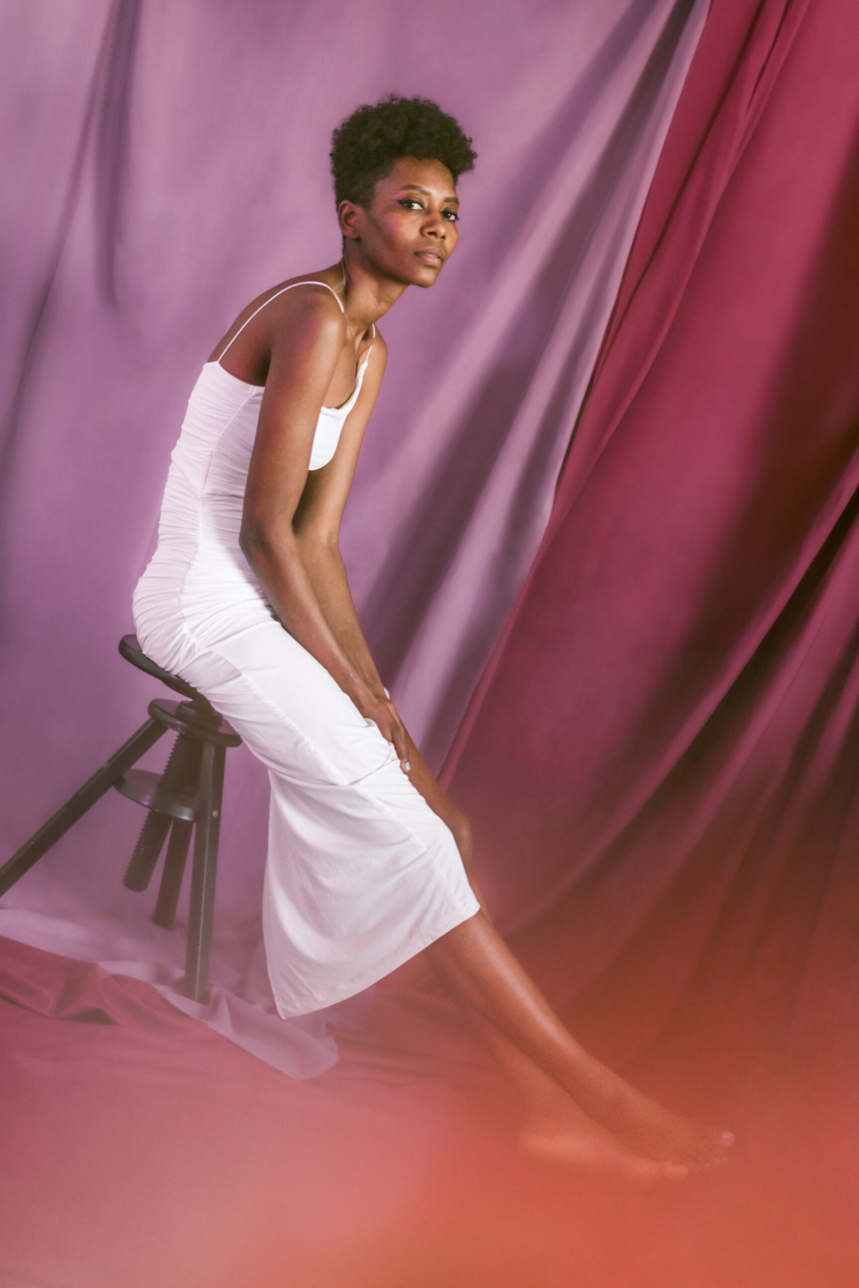 Intimate studio session