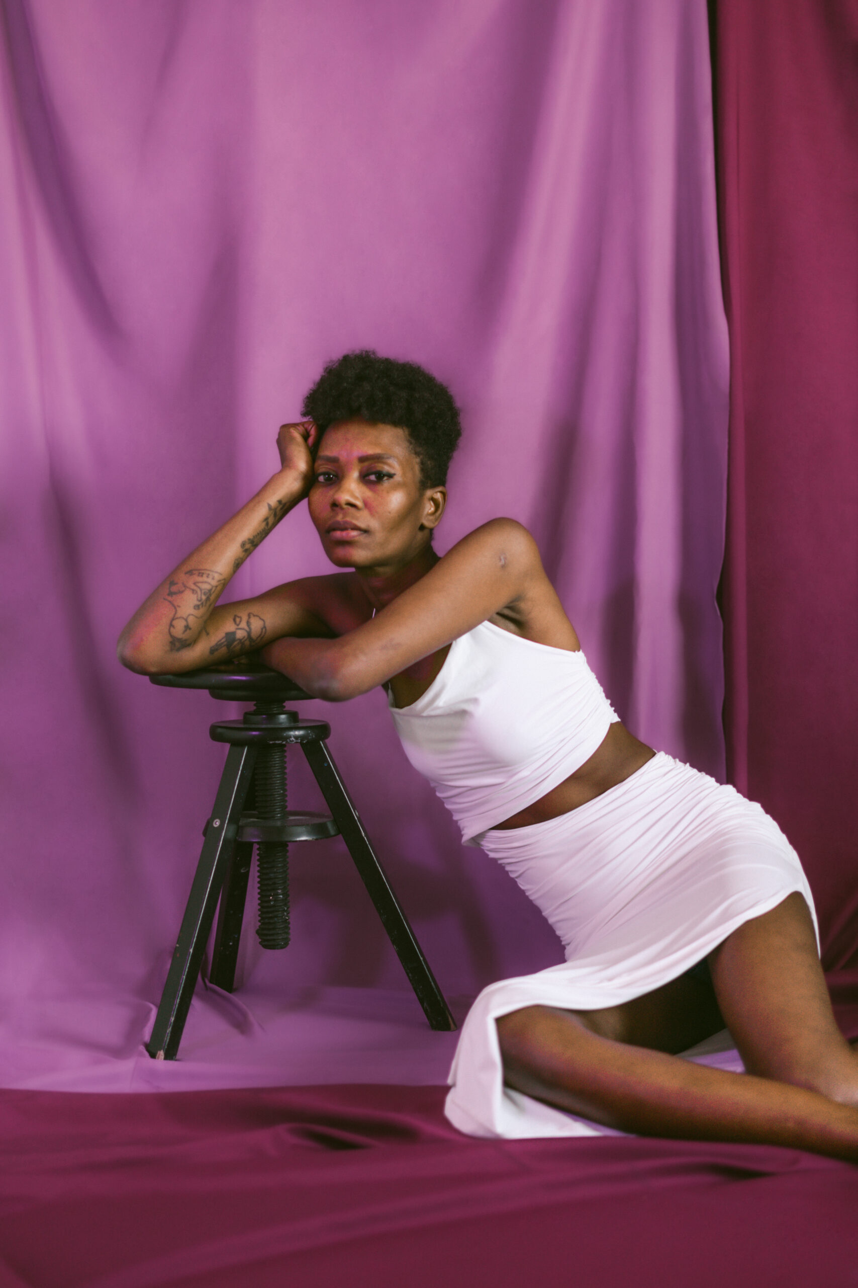 Intimate studio session