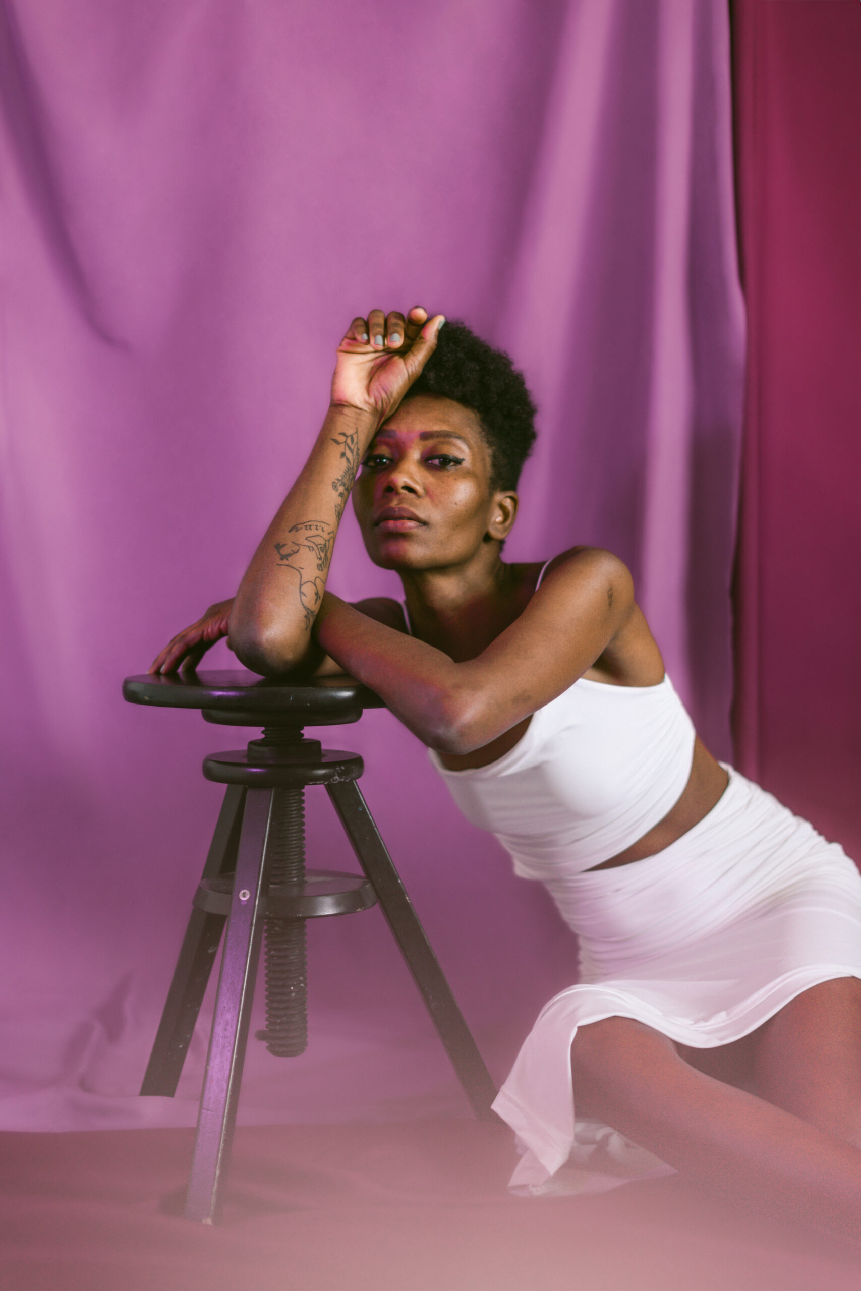 Intimate studio session