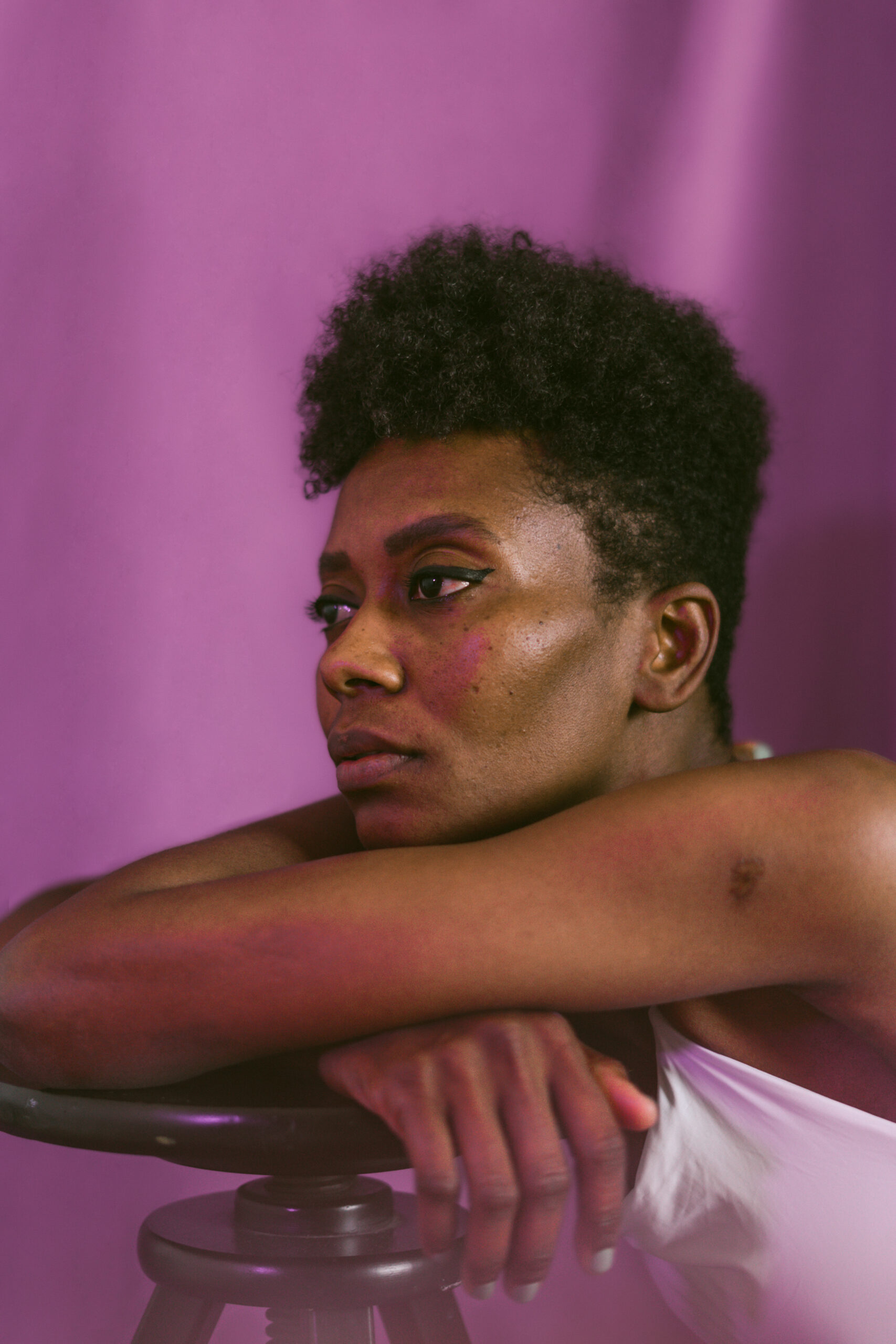 Intimate studio session