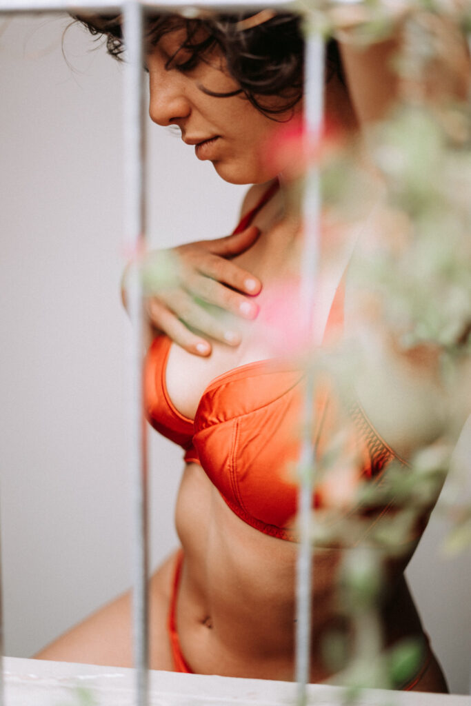 Intimate photo shoot