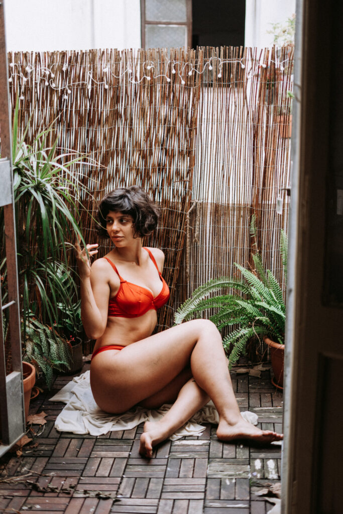 Intimate photo shoot