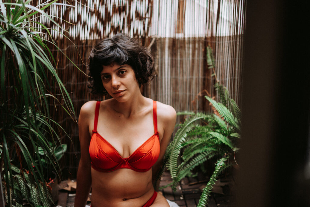 Intimate photo shoot