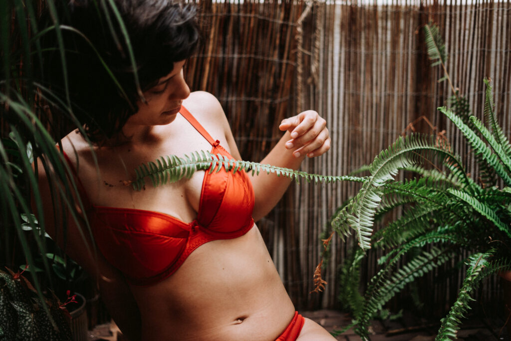 Intimate photo shoot