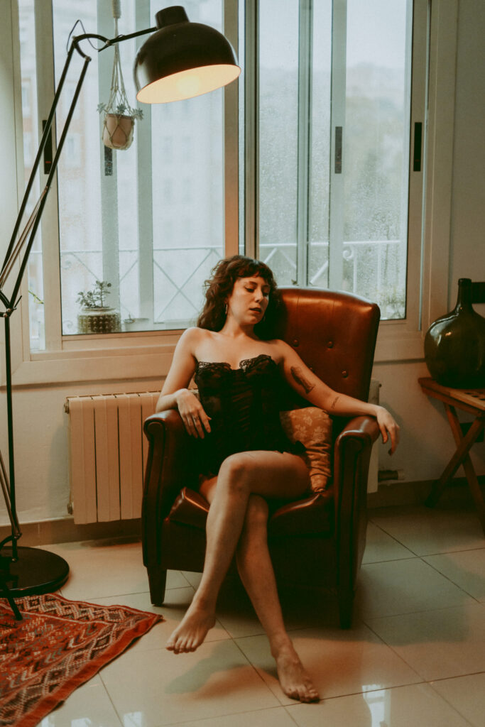 Intimate photo shoot