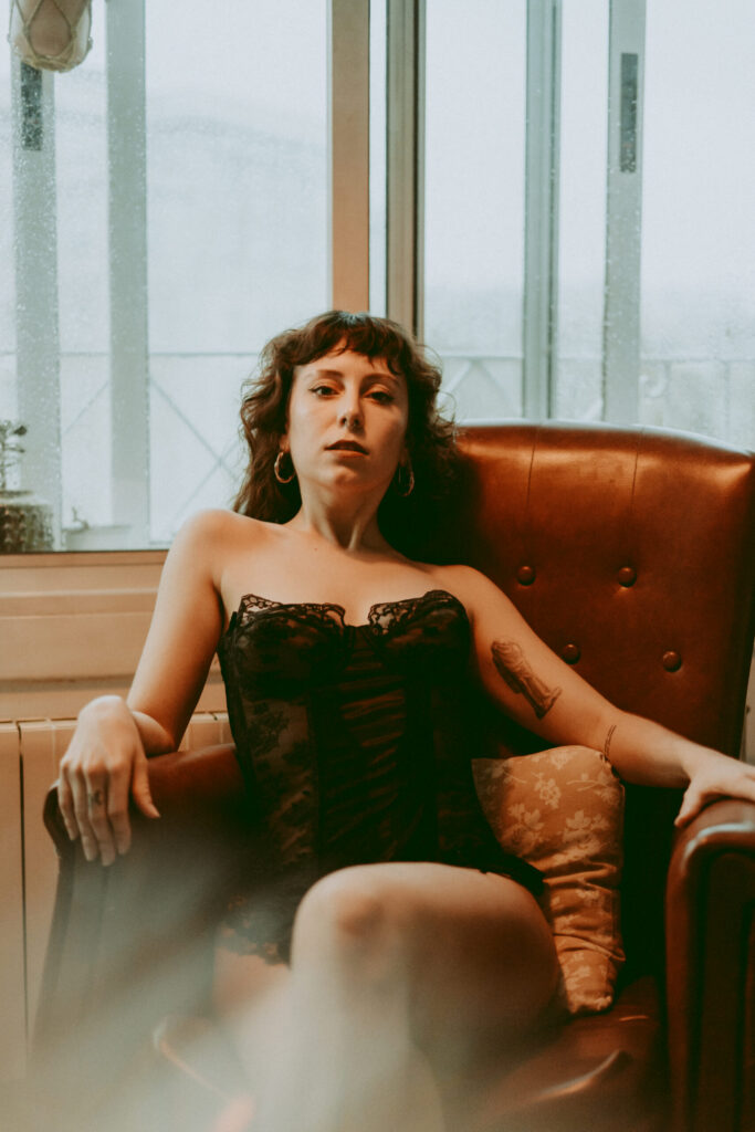 Intimate photo shoot