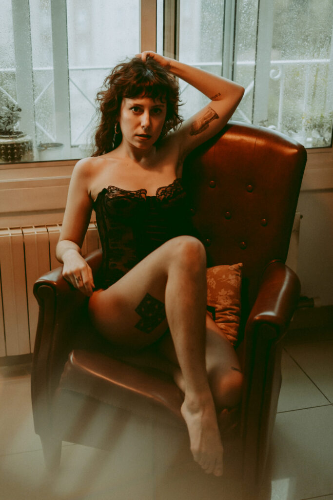 Intimate photo shoot