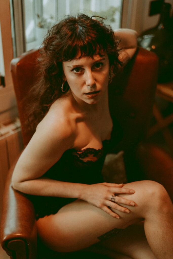 Intimate photo shoot