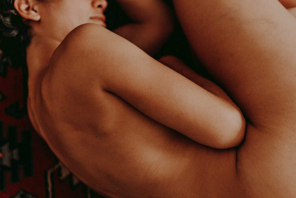 Intimate photo shoot