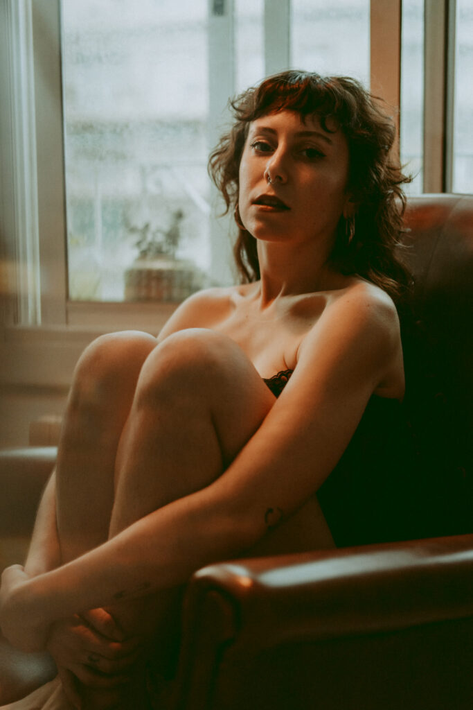 Intimate photo shoot