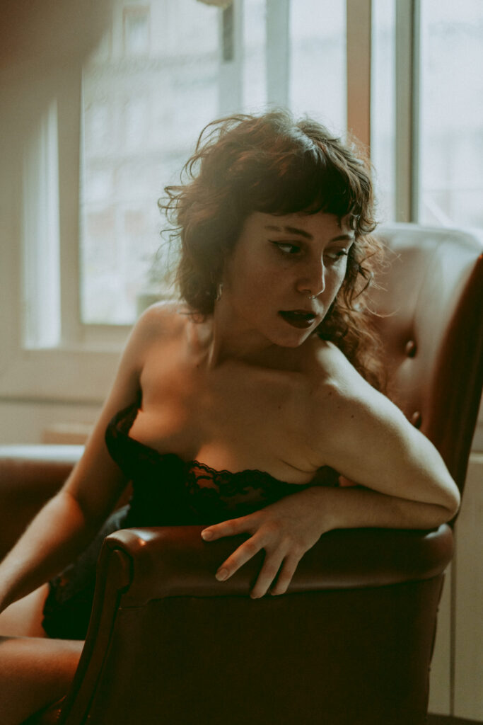 Intimate photo shoot