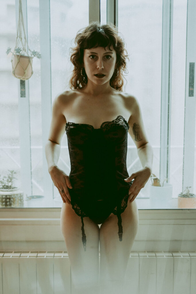 Intimate photo shoot