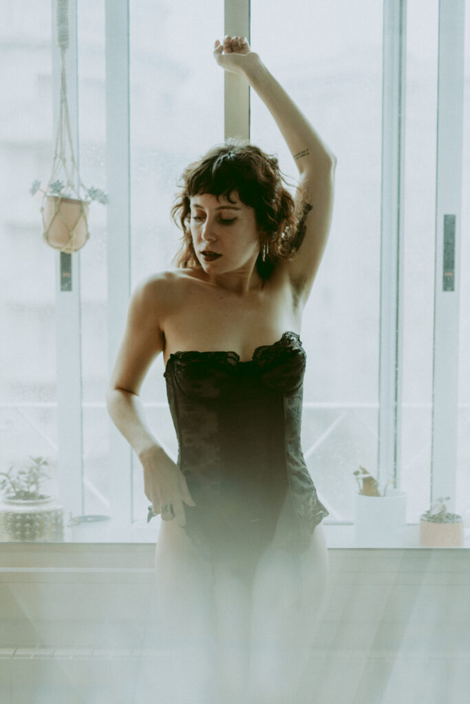 Intimate photo shoot