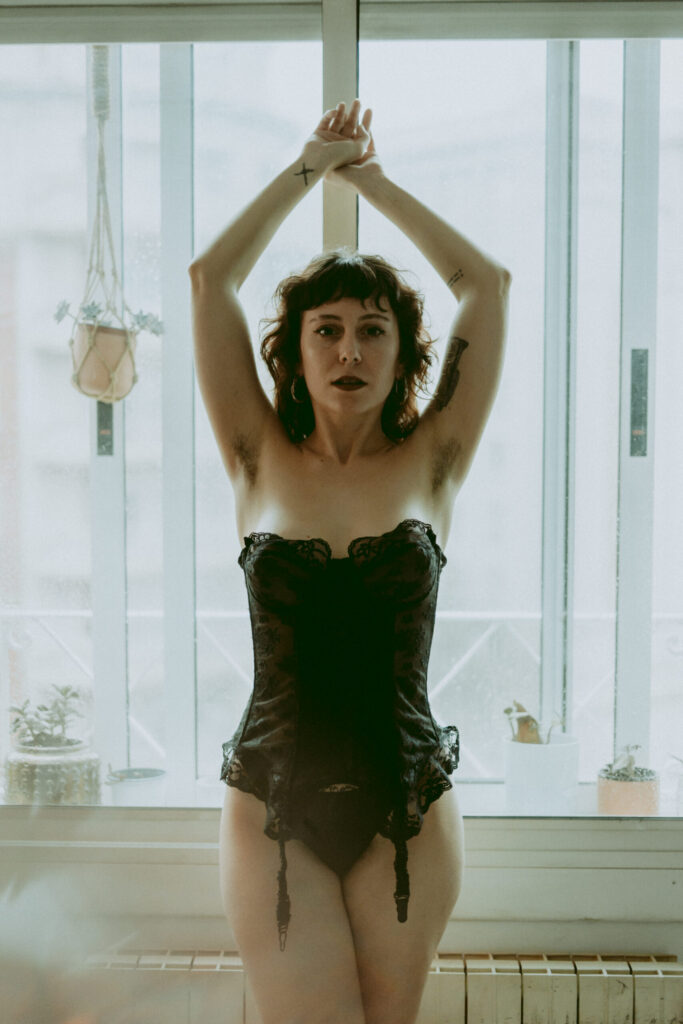 Intimate photo shoot