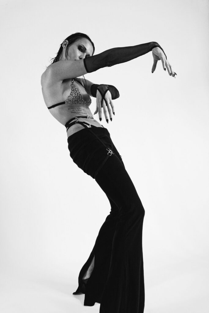 Photoshoot for lingerie brand