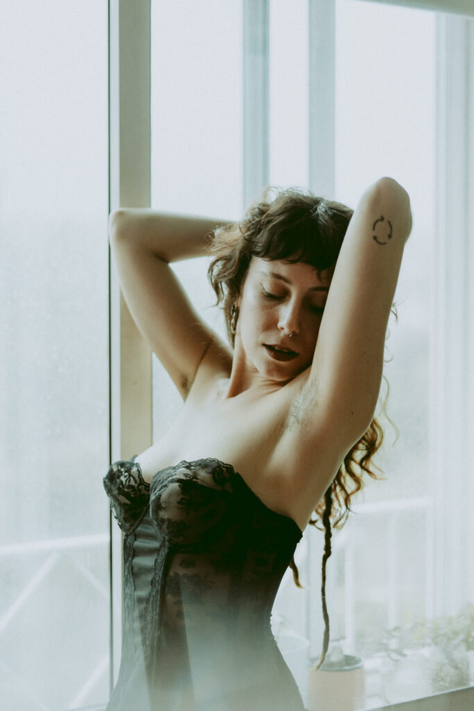 Intimate photo shoot