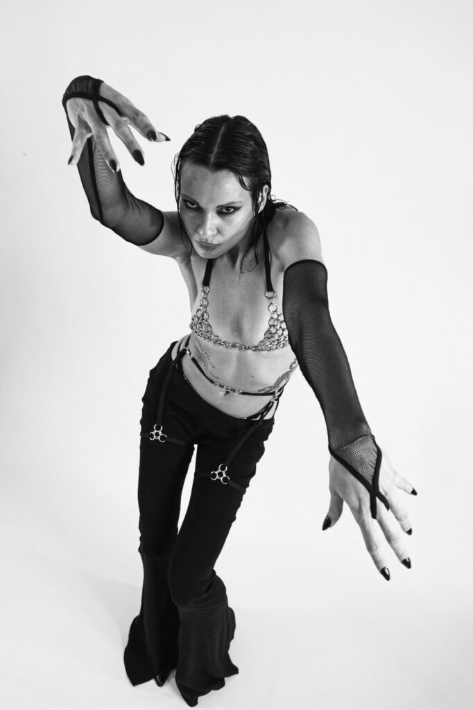 Photoshoot for lingerie brand