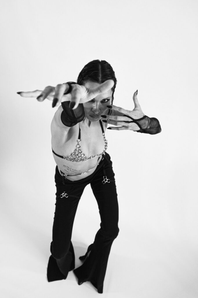 Photoshoot for lingerie brand