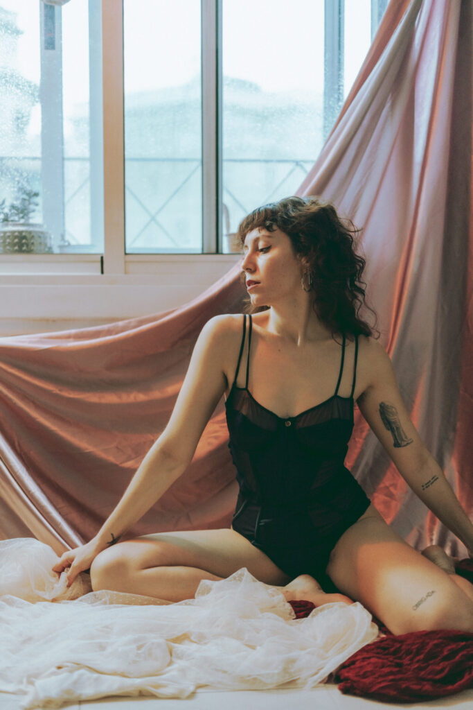 Intimate photo shoot