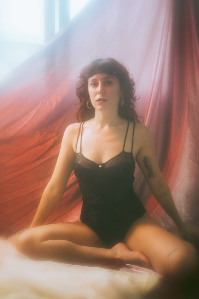 Intimate photo shoot