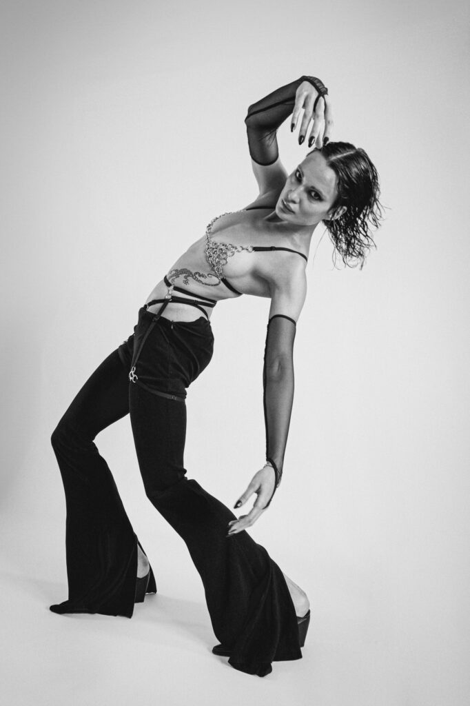 Photoshoot for lingerie brand