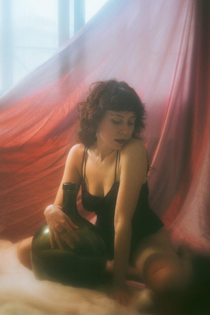 Intimate photo shoot