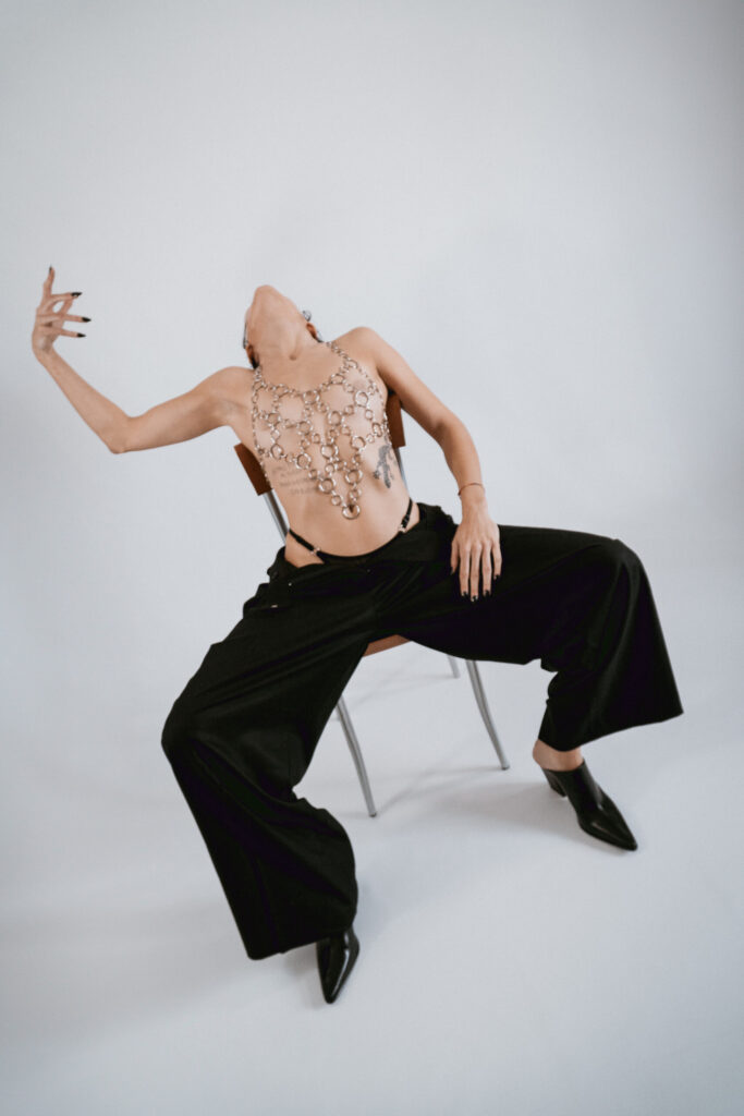 Photoshoot for lingerie brand