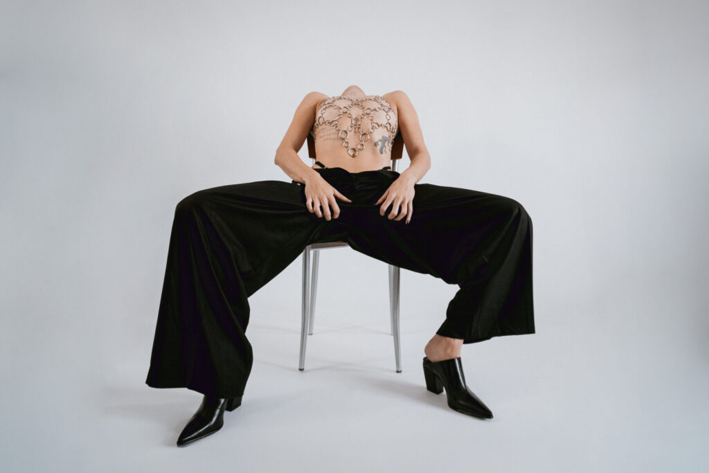 Photoshoot for lingerie brand