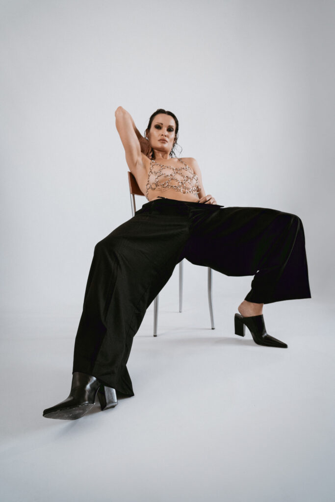 Photoshoot for lingerie brand