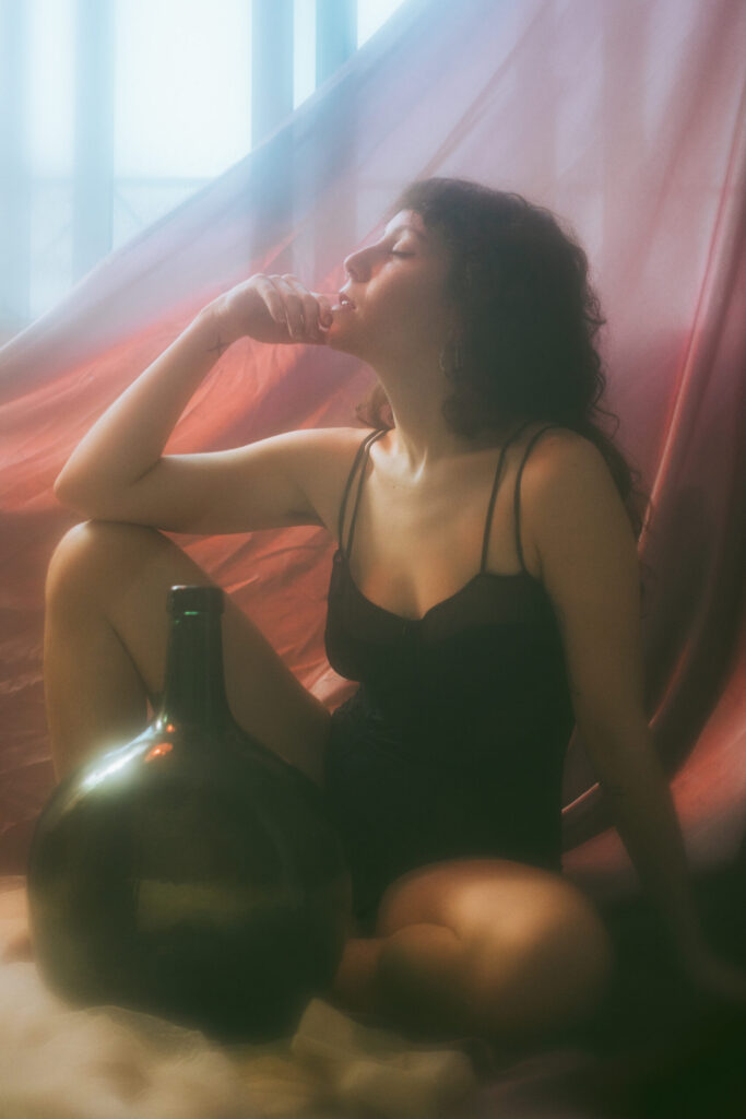 Intimate photo shoot